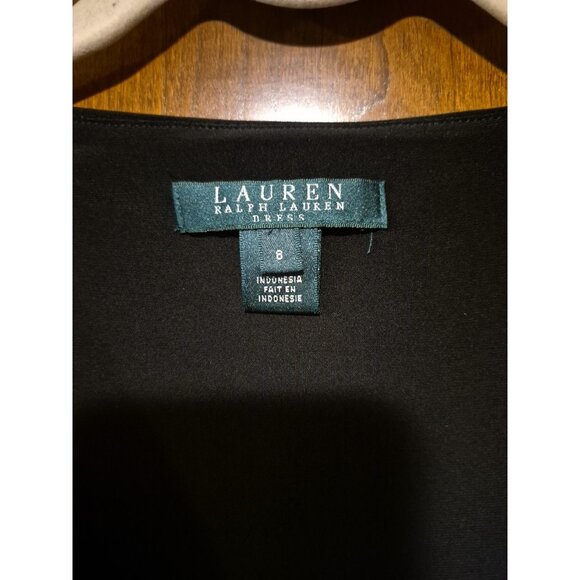 Ralph Lauren Women's Black Sleeveless Dress Size 8 - Picture 2 of 4